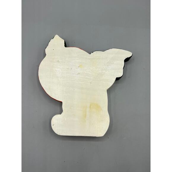 Wooden Ghost Witch with Pumpkin Chunky Shelf Sitter - Picture 5 of 6